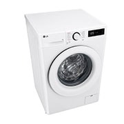 LG 9 kg Tvättmaskin(Vit) - Steam, Energiklass A, AI DD™, Smart Diagnosis™ , P4Y5VYW3W