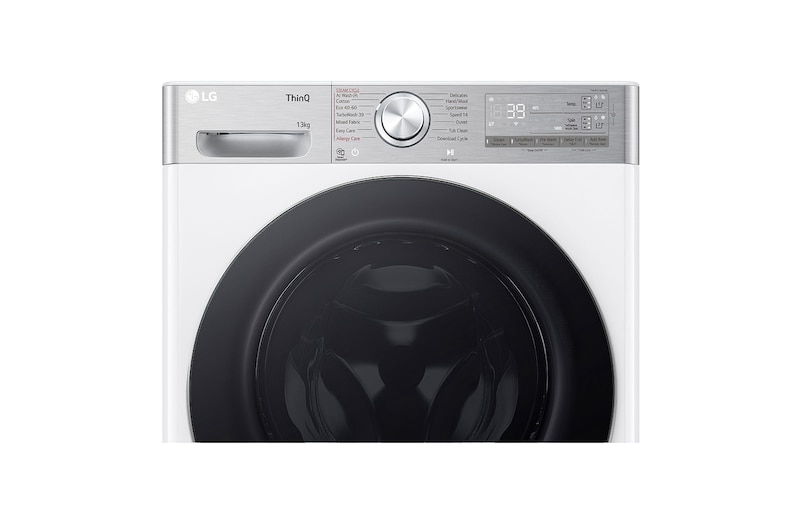 LG 13 kg Tvättmaskin(Vit) - Auto Dose, Steam+, Energiklass A, TurboWash360™, AI DD™, Smart Diagnosis™ med Wi-Fi, P4Y9LAP2W