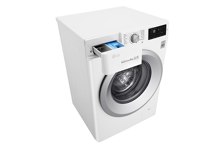 LG 1-8 kg  6 Motion Direct Drive tvättmaskin, NFC, energiklass A+++ ( -30%), Q4J5TN4W