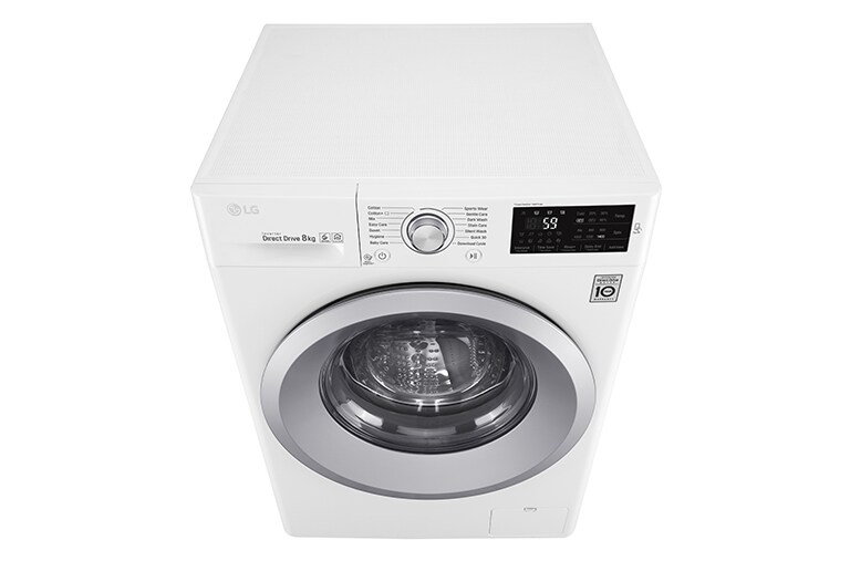 LG 1-8 kg  6 Motion Direct Drive tvättmaskin, NFC, energiklass A+++ ( -30%), Q4J5TN4W