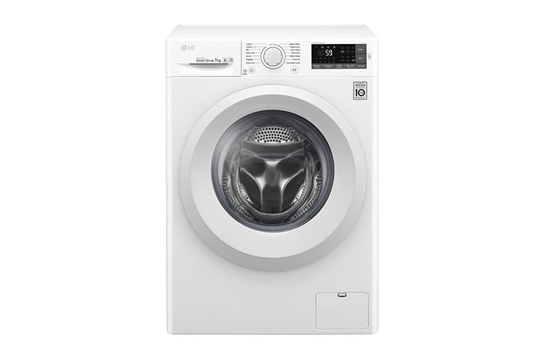 Vy framifrån av 1-7 kg  6 Motion Direct Drive tvättmaskin, NFC, energiklass A&#43;&#43;&#43; ( -30%) Q5J5QN3W