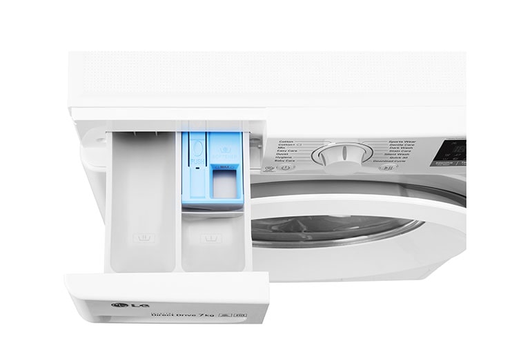 LG 1-7 kg  6 Motion Direct Drive tvättmaskin, NFC, energiklass A+++ ( -30%), Q5J5QN3W
