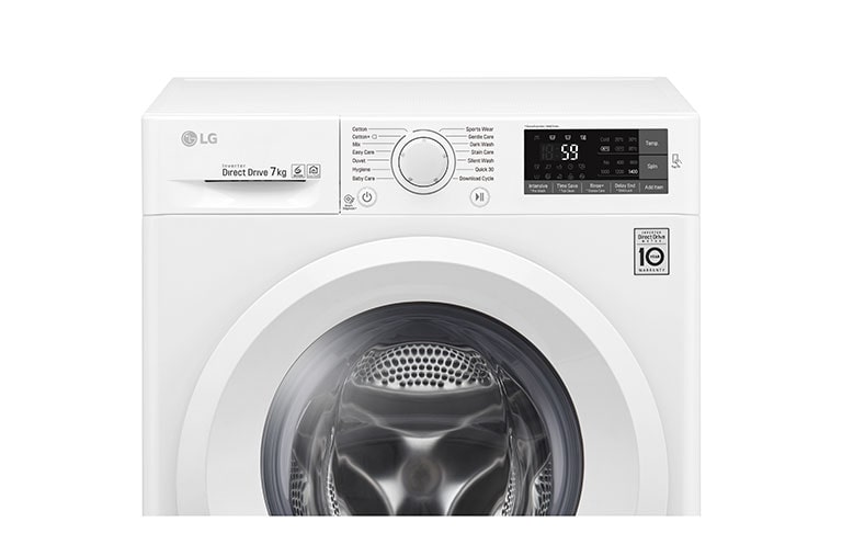 LG 1-7 kg  6 Motion Direct Drive tvättmaskin, NFC, energiklass A+++ ( -30%), Q5J5QN3W