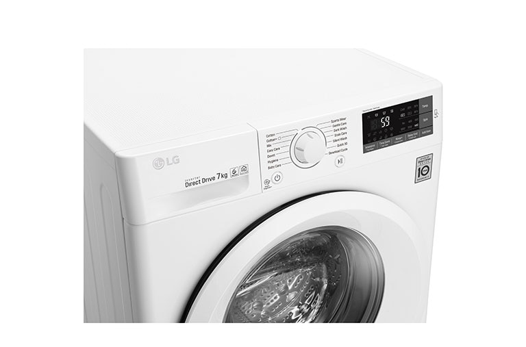 LG 1-7 kg  6 Motion Direct Drive tvättmaskin, NFC, energiklass A+++ ( -30%), Q5J5QN3W