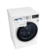 LG 1-10.5 kg Steam+, TurboWash™, AI DD och Wi-Fi,  energiklass A+++ ( -40%), S4WV710S1W
