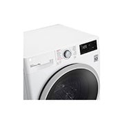 LG 8 kg Tvättmaskin(Vit) - Steam, Energiklass C, AI DD™, Smart Diagnosis™ , W4WV408S1WE