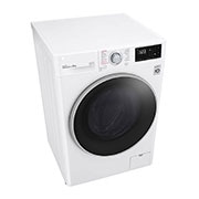 LG 8 kg Tvättmaskin(Vit) - Steam, Energiklass C, AI DD™, Smart Diagnosis™ , W4WV408S1WE
