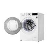LG 12 kg Tvättmaskin(Vit) - Steam, Energiklass B, TurboWash™, AI DD™, Smart Diagnosis™ med Wi-Fi, W4WV712S1W
