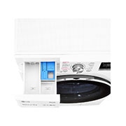 LG 12 kg Tvättmaskin(Vit) - Steam, Energiklass B, TurboWash™, AI DD™, Smart Diagnosis™ med Wi-Fi, W4WV712S1W