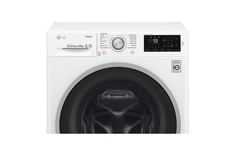 LG 1-8 kg Spa Steam & NFC, 6 Motion Direct Drive tvättmaskin, energiklass A+++ ( -30%), W5J6TY1W