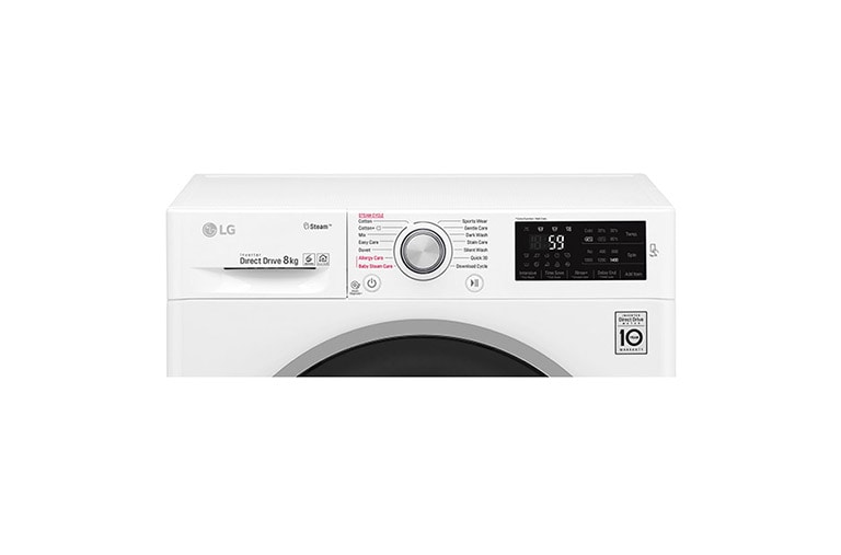 LG 1-8 kg Spa Steam & NFC, 6 Motion Direct Drive tvättmaskin, energiklass A+++ ( -30%), W5J6TY1W