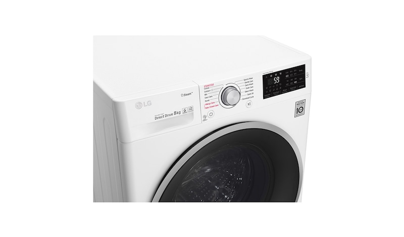 LG 1-8 kg Spa Steam & NFC, 6 Motion Direct Drive tvättmaskin, energiklass A+++ ( -30%), W5J6TY1W