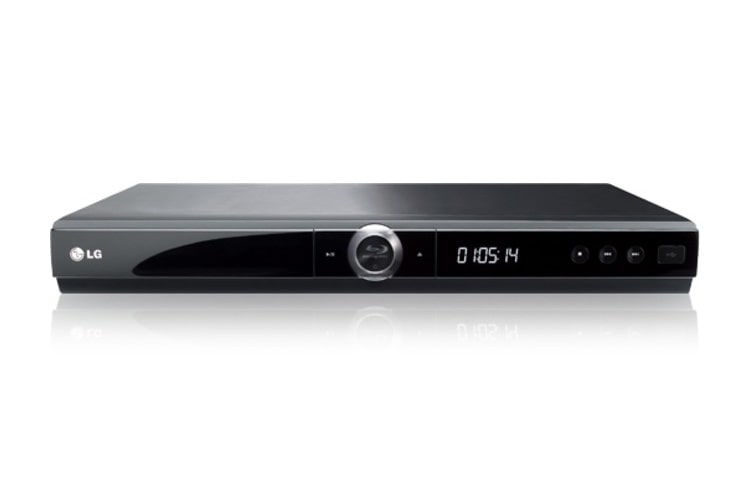 Vy framifrån av LG Blu-ray spelare med YouTube BD360