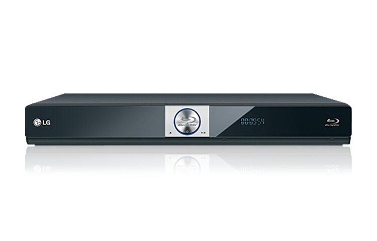 Vy framifrån av LG Blu-ray spelare med YouTube BD370