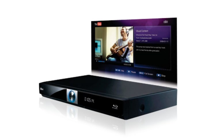 LG Blu-ray spelare med YouTube, BD370