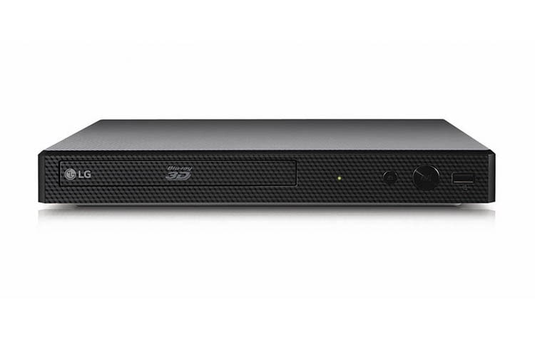 Vy framifrån av 3D Blu-ray DiscTM-/DVD-spelare BP450