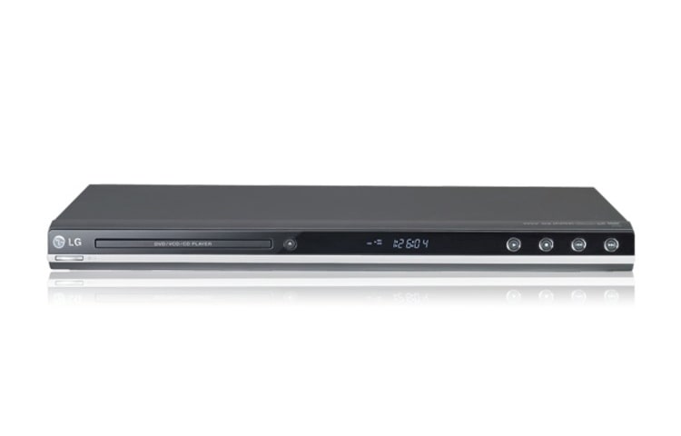 Vy framifrån av LG HDMI™ 1080P DVD-spelare DVX392H