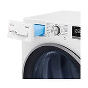LG 9-kg DUAL Inverter Heat Pump™ -torktumlare med ™ Eco Hybrid™ och värmepumpsteknologi, F0RV509N1WD