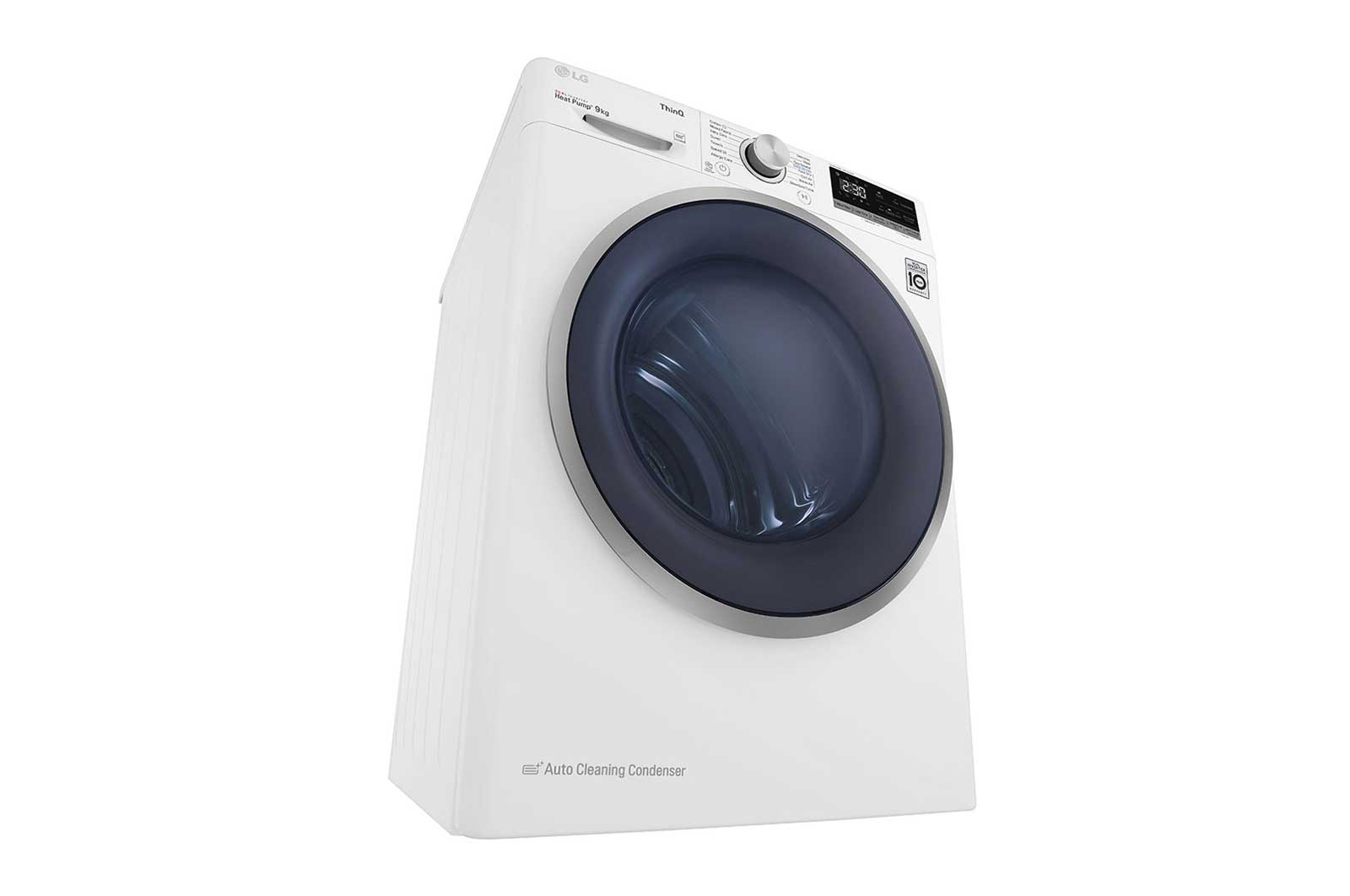 LG 9-kg DUAL Inverter Heat Pump™ -torktumlare med ™ Eco Hybrid™ och värmepumpsteknologi, F0RV509N1WD