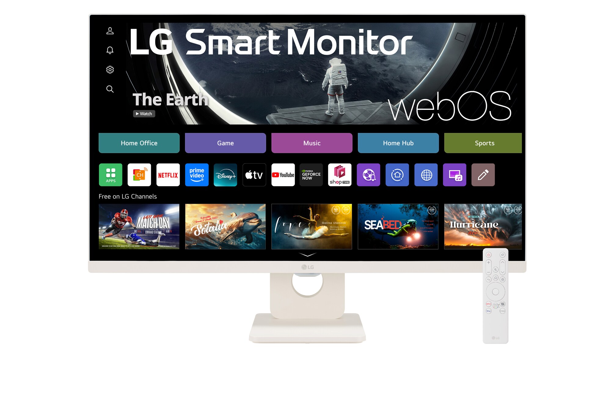 LG Smart Monitor 27U731SA-W 4K 27インチ グレア smart-monitor-27sr50f-2023-