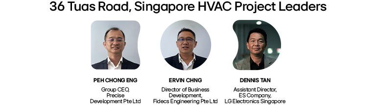 Three professionals for LG-affiliated business panel or leadership interview series	