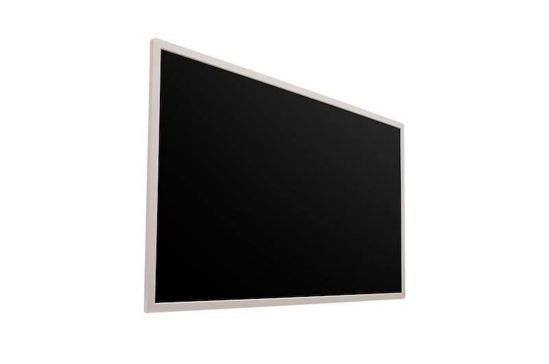 +45 degree side view of LG 31.5” E-paper Display