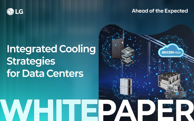 lg whitepaper title and Cooling Strategies for Next-Generation AI Data Centers