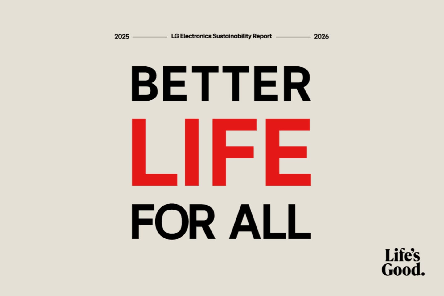 2025–2026 Sustainability Report