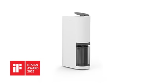 LG Global Dehumidifier with iF Design Award 2025 logo