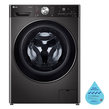 Front view of 11/7kg, AI Direct Drive Front Load Washer Dryer FV1411H2B