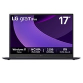 LG gram Pro 17" | Windows 11 Home | Lightweight | 32GB RAM Intel® Core™ Ultra Processor Laptop | gram Dual AI | NVIDIA GeForce RTX 5050 | Copilot | LG gram Link | 16:10 IPS LCD display