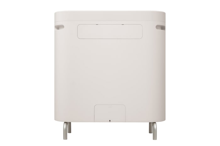 Rear view of Wallfit with lights off