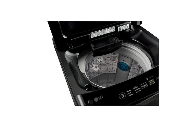 8KG, Top Load Washing Machine, Smart Inverter Control in Onxy Black