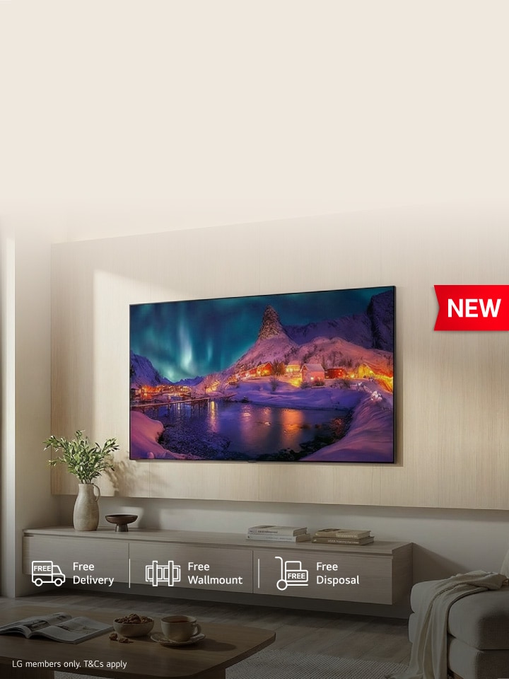 New 2026 OLED evo AI 4K Smart TV Promotion