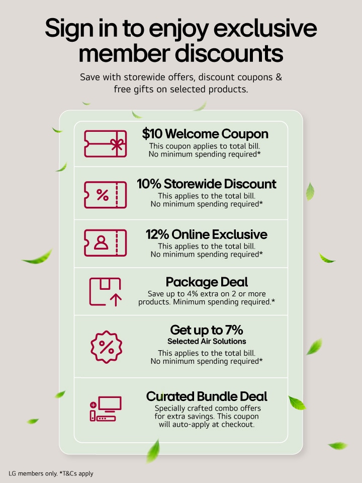 Exclusive member discounts