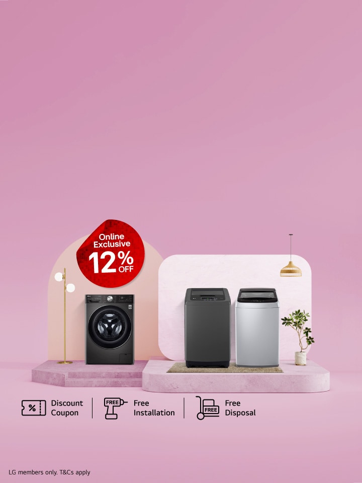 Online Exclusive Washer Deals