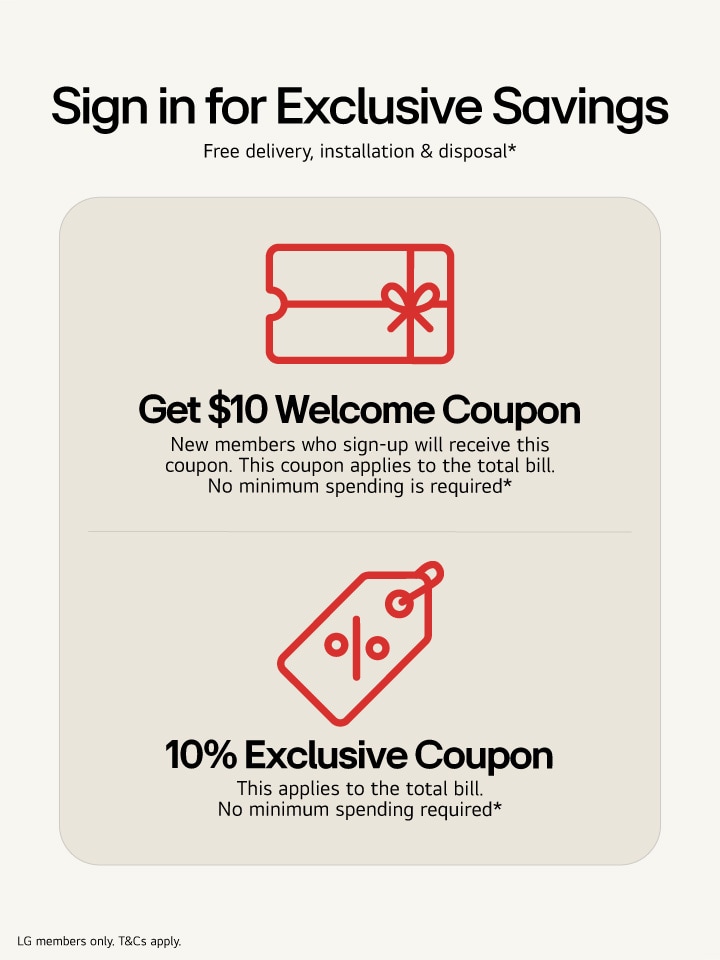 Sign in for Exclusive Savings