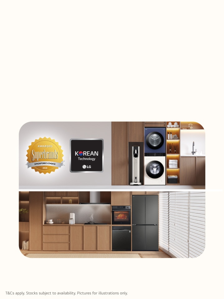 Switch Up Your Space, LG Home Appliances