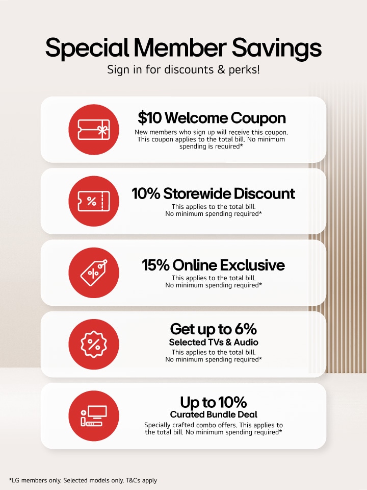 Special Member Savings