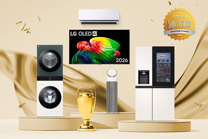 Three Years Running: LG Singapore is a Superbrands 2026 Winner, Thanks to You