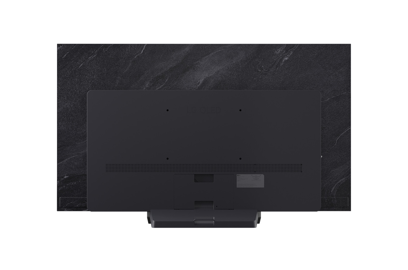 Side view of LG OLED evo AI C5 4K Smart TV.