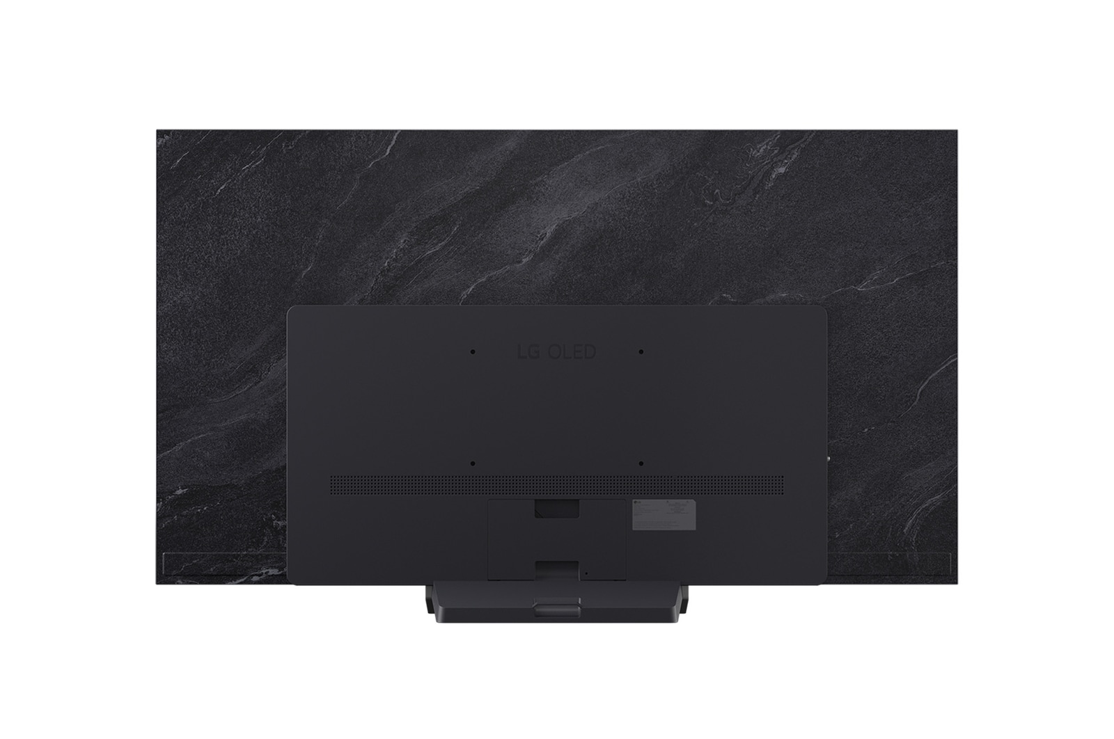 Side view of LG OLED evo AI C5 4K Smart TV.