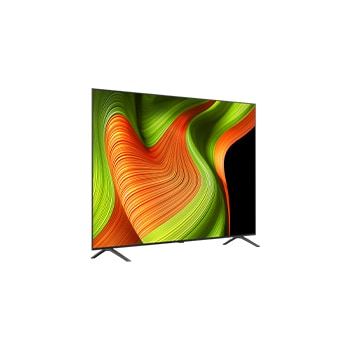 Rear view of LG OLED AI B5 4K Smart TV.