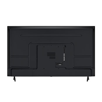 Left-facing side view of LG UHD UA73 TV.