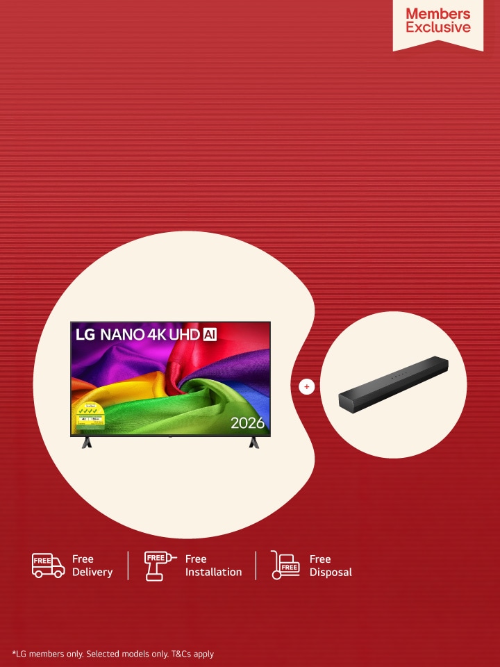 Curated TV & Soundbar Bundle Savings