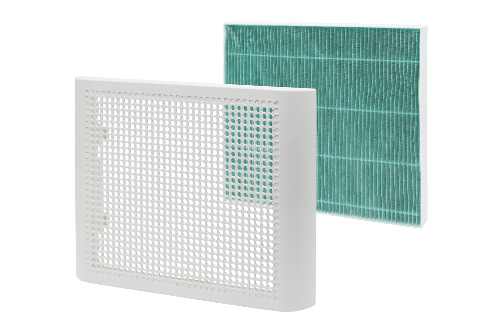 Front view of Hepa filter for LG Dual Inverter Dehumidifier Mojave AAA31413001