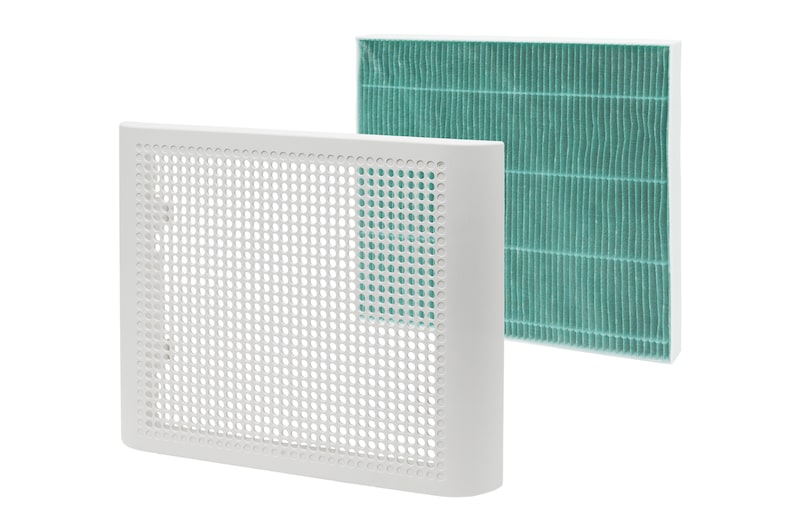 Front view of Hepa filter for LG Dual Inverter Dehumidifier Mojave AAA31413001