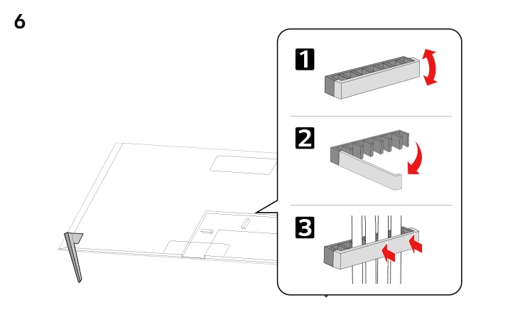 Installation method step 6