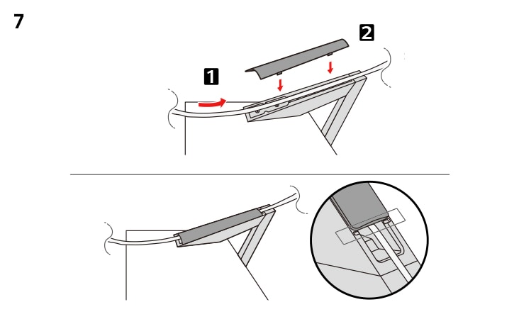Installation method step 7