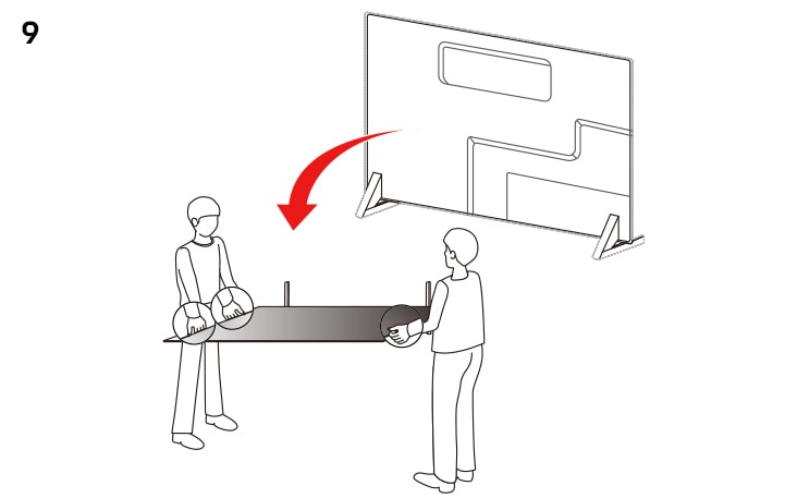 Installation method step 9